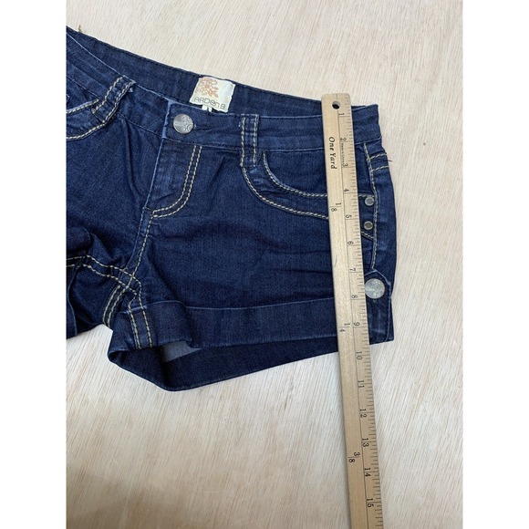 Arden B Womens Jean Shorts Size 4 Dark Wash Casual Summer Denim 30x3 - Picture 6 of 8
